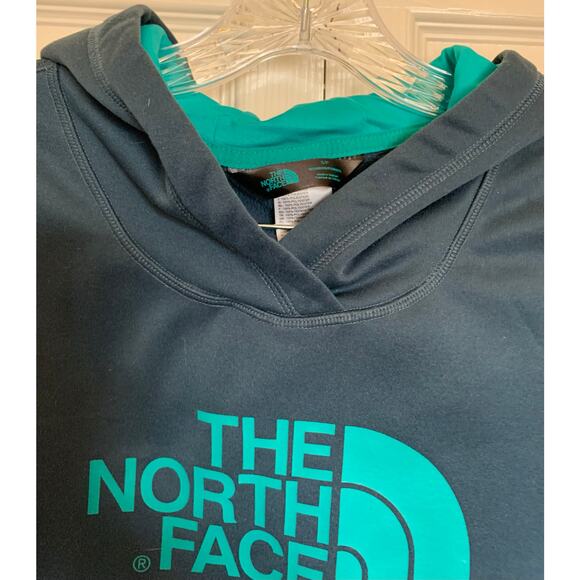 The North Face pullover hoodie 1/2 dome size small gray blue - Picture 8 of 8